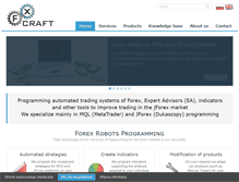 Tablet Screenshot of fxcraft.biz